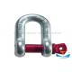 US Type Rigging Lifting Equipment Zinc Plated Screw Pin Chain Shackle