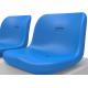 Outdoor UV Resistant Spectator Plastic Bucket Seat Middle Backrest 420mm Seat Width