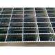 Anti Slide Galvanized Steel Grating , Drain Covers Grates Serrated Tooth Shape