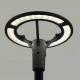 Garden Decoration Solar String Light 60w Aluminum Steering Wheel Flat Moon Ball Lamp