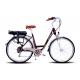 aluminum alloy 6061 Women'S Electric Bikes 25km/h with Hydraulic brake