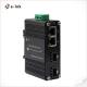 Gigabit RJ45 Mini Ethernet Industrial Gigabit Switch 2 Port 10/100M SFP