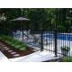Swimming Pool Perimeter Wire Mesh Security Fencing Curving Top For Kids