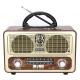 1200mhA Lithium Battery Powered Portable Radio With Bluetooth Remote Control