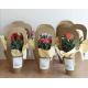 250g Kraft Flower Bouquet Paper Bag Recyclable Home Decoration