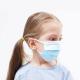 Blue Melt Blown Non Woven Fabric Children Face Mask