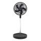 Mini USB Travel Foldable Desk Fan Portable Folding Fan Battery Powered With Light