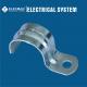 1/2 - 4 Galvanized Steel EMT Conduit Fittings Accessories Strap One Hole Type
