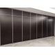 Anti - Flammability Collapsible Partition Walls With Folding Door Environmentally Friendly