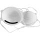 Comfortable FFP3 Face Mask Light Weight N95 Headcup Mask Nose Bar Adaptable