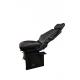 Artificial Leather Marine Passenger Seats Easy Reclining Adjustable Armrest