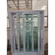 Wholesale European UPVC Interior Design Aluminum Glass Bedroom UPVC Sliding Doors