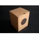 Small Brown Cardboard Paper Moving Boxes Corrugated For Packing Shipping