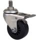 Stainless 2 40kg Threaded Brake Caster S2642-63 for Smooth and Effortless Mobility