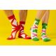 Crew kintted national flag design durable comfortable sports socks in high quality for men