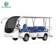 New energy shuttle bus 72V battery operated Electric sightseeing car 14 seater electric passenger bus