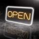 80CRI Outdoor Neon Open Sign Bar Open Light Up Sign 240Vac