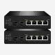 IPV4 IPV6 Layer 2 Plus Switch With 4 Gigabit RJ45 Ports 2 SFP Fiber Ports