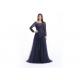 Spring Beautiful Long Sleeve Middle East Dresses Ladies V - Neck For Wedding