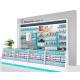 Modern Medical Store Furniture Pharmacy Display Shelves Customized Layer