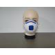 CE FDA 10.5cm Dustproof Filtration 97% Respirator FFp3 Disposable Mask