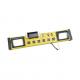 6 outlet Power Strip and Extension Socket With Circuit Breaker 2 Type C Outdoor Light 2*10W 500 Lumin
