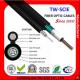 12 Core Central Loose Tube Self Support Armoured Fiber Optic Cable 8 Figure Cross Section Design