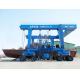 Blue Color Gantry Boat Lift Crane 20 Tons For Shipbuilding Industry