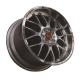 Customized 2 piece brushed  polished luxury forged wheel rim for sale