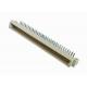 Male DIN 41612 Pcb Pin Connector 2X32 Pin Right Angle Type Beige Color