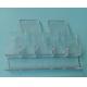 Hot Runner Clear PC PMMA Plastic Moulding Parts