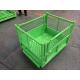 SGS Logistics Forklift Guide Steel Q235 Folding Wire Mesh Container