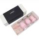Colorful Cosmetic Packaging Boxes / Sponge Powder Custom Makeup Packaging Puff
