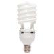 85w half spiral light E40/E27/B22 60lm/w 4800lumen 1 year warranty 8000hours 17mm diametre energy saving lamp top CFL