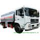 Large Capacity Oil Tanker Truck , Fuel Delivery Tankers With DFA Chassis