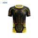 Anti Shrink Neon Color Gaming Esports Uniform Jersey Shirts Adults Custom