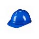 Electrical Insulation PPE Safety Helmet High Temperature Resistance Blue