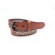 Custom Studded Genuine Leather Belt For Men 38mm Width