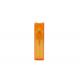 Orange Color Refillable Glass Perfume Bottle 10ml Square Shape Atomizer