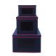 40cm Collapsible Storage Bins With Lid , Collapsible Storage Boxes With Windows