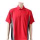 210gsm GYM Polyester OEM T Shirts 4XL Custom Work Polo Shirts With Logo