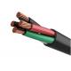 5 Core PVC Insulated PVC Sheath Cables Customization IEC 60228 PVC XLPE Cable