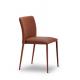 stackable PU leather dining chair furniture