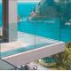 Balcony Aluminum Glass Fence Spigot Glass Balustrade Railings