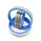 PU Iron 30Mpa Hydraulic Cylinder Wiper Seal DKBI With Blue Color