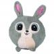 6 squish Adoralbe  plush  Bunny hang Ornaments for kids,decration clip on School bag Eco friendly, Eco friendly
