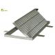 Galvanized Sump Cover Grating Serrated Steel Grid Stair Treads With Angle Frame