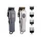 Fast Charge Men Electric Professional Hair Clippers Barber Machines Trimmer