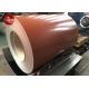 Prepainted PPGL / PPGI Steel Coil DX51D Grade Cold Rolled 600 - 1250mm Width