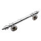 344mm Length Aluminum Profile Door Pull Handles Luxury Style Corrosion Resistance
